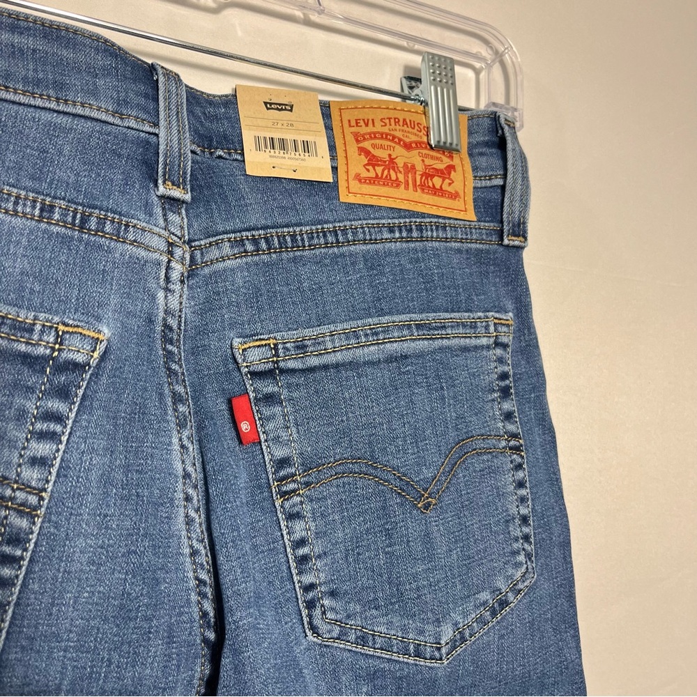 Women's Levi's 721 High Rise Skinny Jeans Sz. 27x28 NWT - Picture 4 of 9